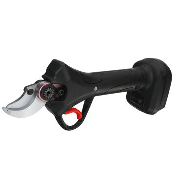 900W Electric Pruning Shears 4-gears Adjustable Branch Shears Electric Scissors Fo... (COLOR: BLACK)