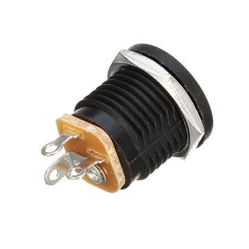 50pcs DC-022 5.5-2.1mm Round Hole Screw Nut DC Power Socket ROHS Internal Diameter 5.5mm