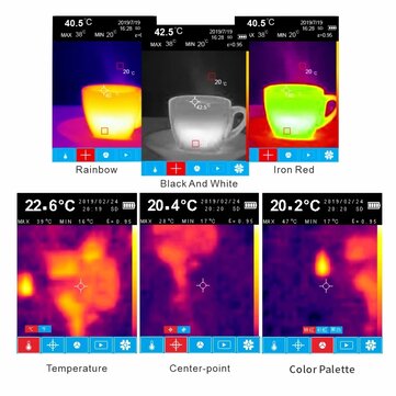 Noyafa NF-521 Thermal Imaging Camera Usb 2.4 Inch Screen High-Definition HD Thermal Imager Handheld