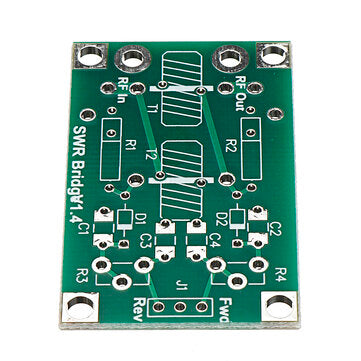 1 Set 1.8M-30MHz SWR_Bridge_1.4 Assembly Kits Electronic Components RF SWR Reflection Bridge for RF