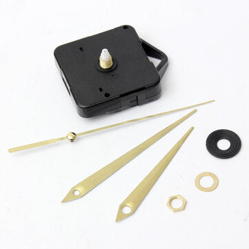 DIY Gold Hands Quartz Clock Movement Mechanism Parts Tool Set