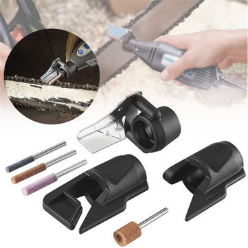 Rotary Tool Electric Grinding Chain Saw Blade Restoration Grinding Tools Kit