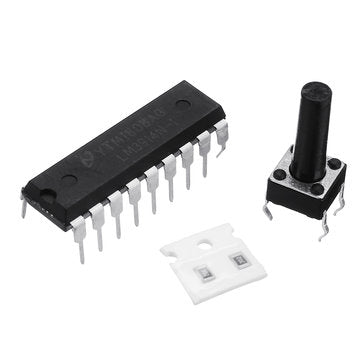 5pcs Red LM3914 Battery Capacity Indicator Module LED Power Level Tester Display Board