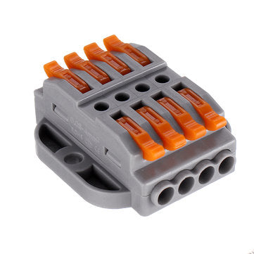 3pcs PCT-224A Quick Terminals Wire Connector Universal Terminal Block 32A