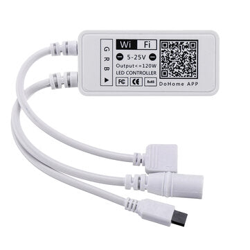 Smart bluetooth Music LED Controller Work with Apple Homekit Amazon Alexa for RGB Strip Light DC5-25