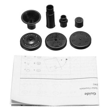 1.2W 7V Solar Powered Submersible Fountain Water Pump Panel Garden Pool Pond 160L/h