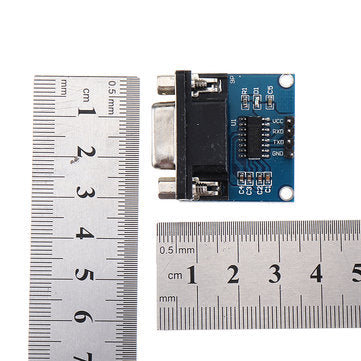 5pcs DC5V MAX3232 MAX232 RS232 To TTL Serial Communication Converter Module With Jumper Cable Geekcr