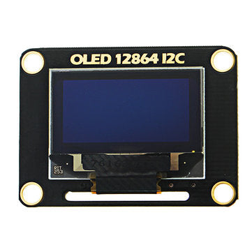0.96 Inch White OLED Display Module IIC I2C Board Geekcreit for Arduino - products that work with of