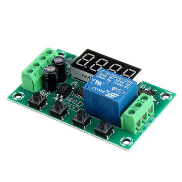 XH-M263 DC12V Relay Module Delay Timing Pulse Cycle Power Off Trigger Time Control Circuit Switch