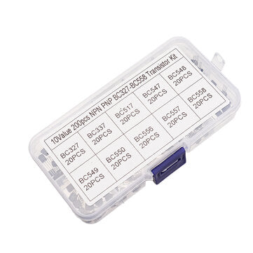 AOQDQDQD 200pcs TO-92 Diode 10 Values 20pcs Transistor Kit BC327 BC337 BC517 BC547 BC548 BC549 BC5