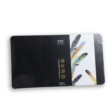 NYONI 36/48/72/120 Colors Professional Oil Color Pencil Set Hand-Painted Sketch... (COLOR: 72COLORS)