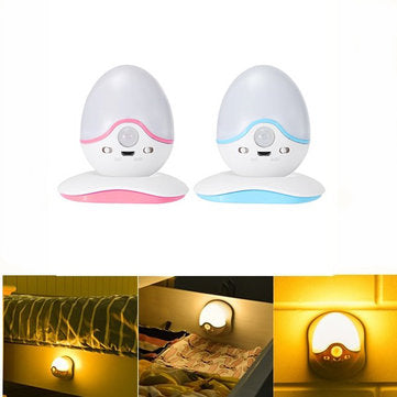 ARILUX PIR Motion Sensor Light Control Rechargeable Magnet Base LED Night Light ... (COLOR.: BLUE)