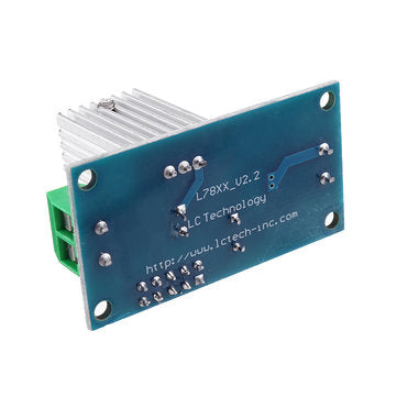 5V LM7805 DC/AC 8-24V To 5V Three Terminal Voltage Regulator Power Supply Module Output Max 1.2A