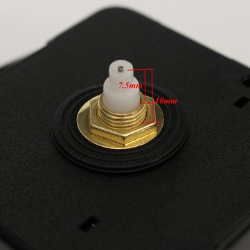 Quartz Clock Movement Mechanism Gold Hands DIY Repair Parts Tool Kit Home Office