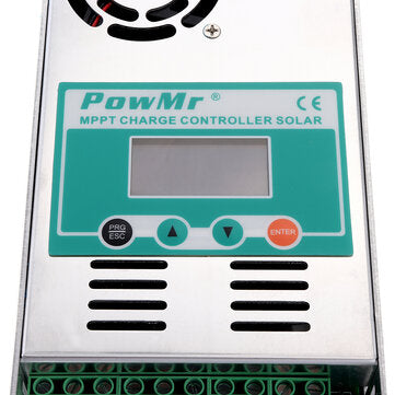 PowMr MPPT 60A Solar Charge and Discharge Controller 12V 24V 36V 48V Auto for Max PV 190VDC Lead Aci