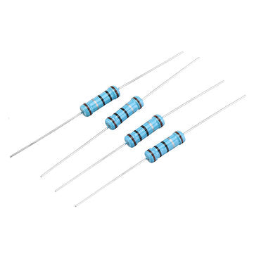 60pcs 2W 1R Metal Film Resistor Resistance 1% 1 ohm Resistor