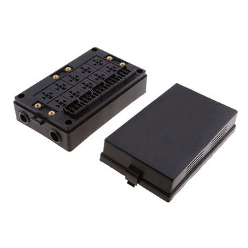18-Way Fuse Relay Box Holder Block Circuit Protector Terminals Replacement Part for Automotive Marin