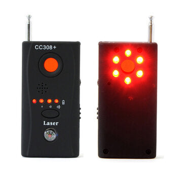 Wireless RF Signal Detector CC308 Multi Function Camera Bug GSM Alarm System WiFi GPS Laser 1MHz-6.5