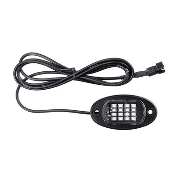 8Pcs LED RGB Offroad Rock Light Underbody Lamp bluetooth APP Control For Car Truck