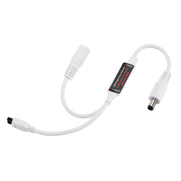 DC5V-24V 6 Keys Mini Remote Control IR Dimmer for 5050 3528 3014 5630 Single Color LED Strip Light