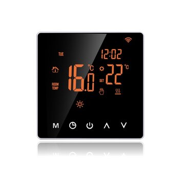 Smart Home High-power Touch Screen Electric Heating Thermostat with WIFI Function