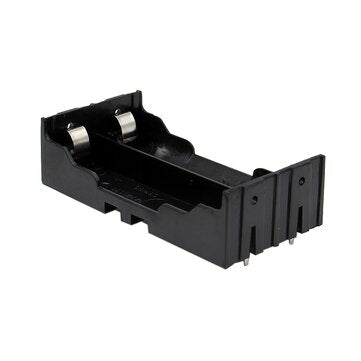 DIY 2-Slot 18650 Battery Holder With Pins