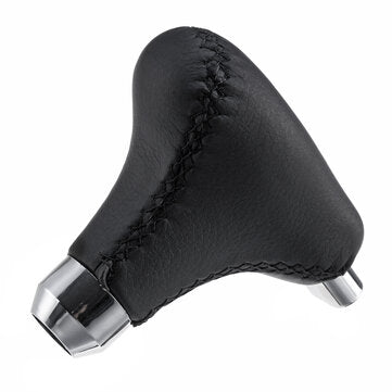 Universal Black PU Leather Automatic Transmission Gear Shift Knob For Honda