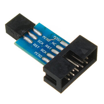 10 Pin To 6 Pin Adapter Board Connector For  ISP Interface Converter AVR AVRISP USBASP STK500 Standa