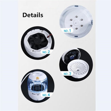 USB Mosquito Dispeller LED Mosquito Trap Fly Insect Killer UV Light Lamp Mosquito Killer with 360 De
