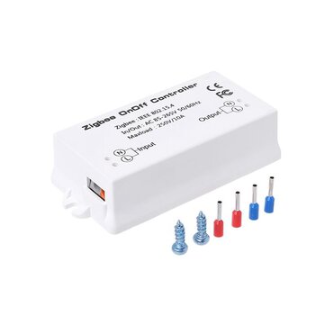 Zig.Bee AC85-265V 10A On/Off Controller Smart Light Switch Remote Control Home Module Work With Alex