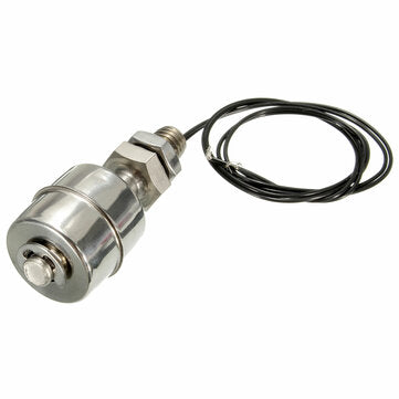 50W 220V Stainless Steel Vertical Liquid Water Level Sensor Tank Pool Internal Floating Switch