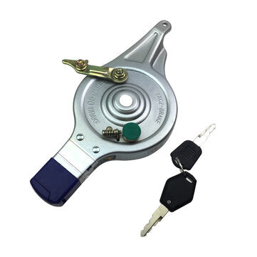 Drum Brake Pads 100 With Key Lock Rear Axle For Electric Bicycle Scooter Accessory