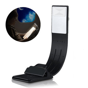 USB Rechargeable LED Reading Book Light Multifunctional Flexible Clip-on Night Lamp for Kindle