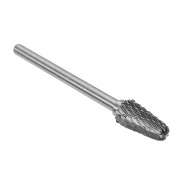 Wolike 10pcs 3mm Shank Tungsten Carbide Burr Rotary File Drill Bits Cutter