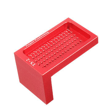 Aluminium Alloy TS-2 Hole Positioning Inch Measuring Ruler Precision Marking T-Rule Scriber Ruler Wo