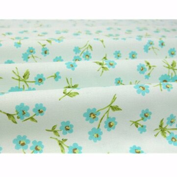 9Pcs DIY Bundles Fabric Fat Quarters Cotton Florals Gingham Craft Quilt Sewing