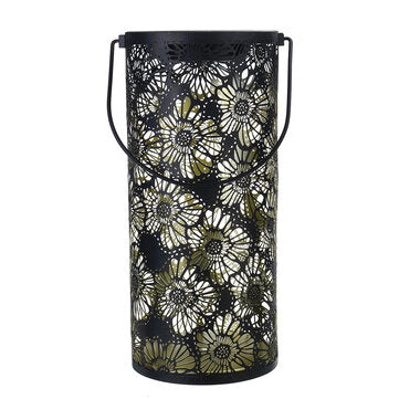 Solar Power Flower Lantern LED Lamp Garden Light Outdoor Landscape Decorative