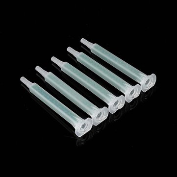 5Pcs/set 50ml 4:1 AB Glue Tube Dual Glue Cartridge Two Component Dispenser Tube with Mixing Tube Mix