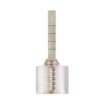 DANIU Cutaway T-Lock Transparent Lock Training Skill Visable Practice Padlock Lock Pick with Two Key