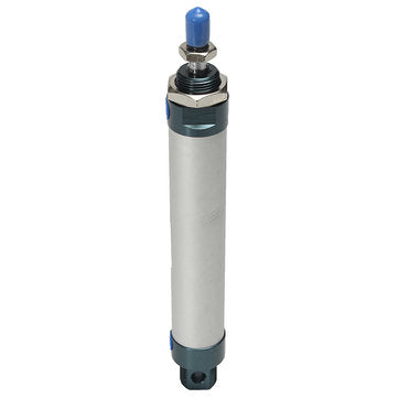 Double Acting Pneumatic Air Cylinder Bore 25MM Stroke 100MM Light Type 430N
