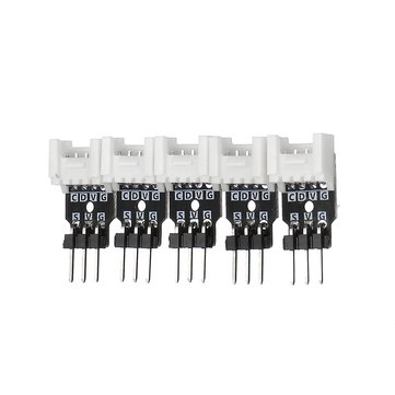 M5Stack 5pcs Grove to Servo Connector Expansion Board Female Adapter for RGB LED strip Extension