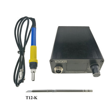 V2.1S T12 Digital Temperature Controller Soldering Station Electric Soldering Iron Tips T12-K + 907