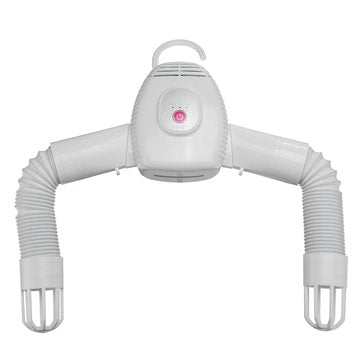 Portable Electric Clothes Hanger Shoes Dryer Hot Cold Air Drying Cloth Rack Laundry