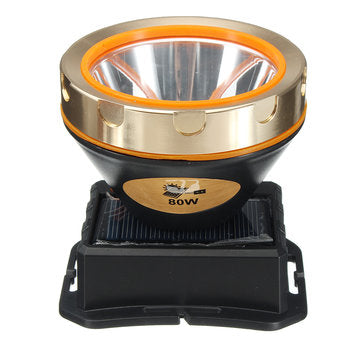 50000Lm Elfeland Solar Rechargeable 3-Mode Headlight Headlamp Torch USB Light