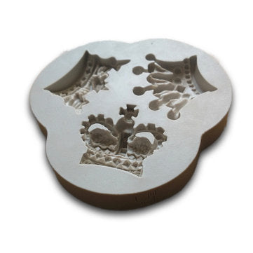Silicone Crown Shaped Baking Mold Fondant Cake Tool Chocolate Candy Cookies Pastry Soap Mould
