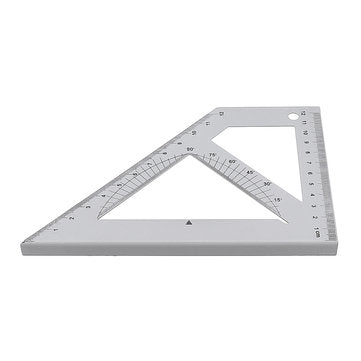 Woodworking 45/90 Degree Triangle Ruler Carpenter L Square Marking Ruler Angle Ruler