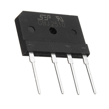 3pcs 25A 1000V Diode Rectifier Bridge GBJ2510 Power Electronic Components For DIY Projects
