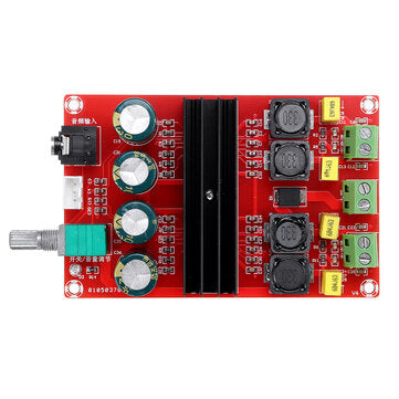 XH-M190 TDA3116D2 2x100W High Power Digital Power Amplifier Board TPA3116 Dual Channel Amplifier Boa