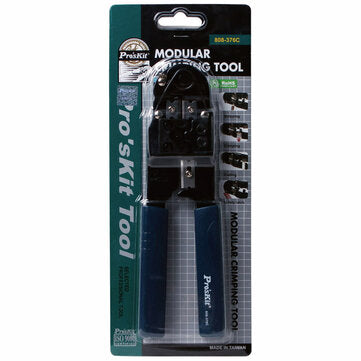 Pro`skit 808-376C 200mm Computer Crystal Head Crimping Pliers Professional Internet Cable Network Cr