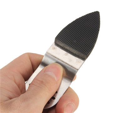 5pcs Steel and EVA Sanding Pad Finger Sand Base Oscillating MultiTool For Bosch Fein